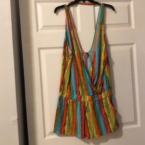 Congo Criss Cross Romper